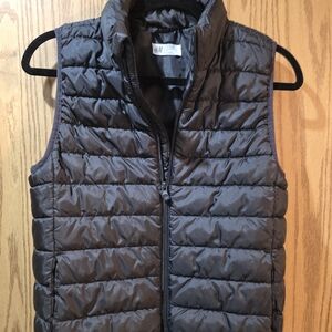 H&M Black Quilted Vest